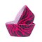 Hot Pink Zebra Print Standard Size Cupcake Wrappers & Liners | 25 PC Set